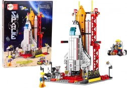 Klocki kosmicznej rakiety z wyrzutnią, 500 elementów