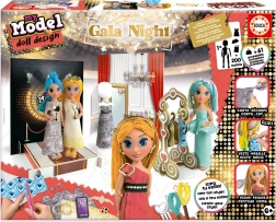 Educa kreatywny zestaw My Model Doll Design: gala noc