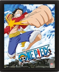 Obraz 3D One Piece Gum Gum Pistol