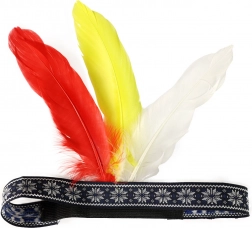 Indiańska opaska z piórami dla dorosłych