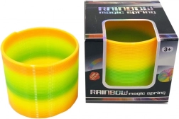 tęczowa sprężyna – zabawka dla dzieci