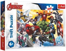 Puzzle 100 elementów Marvel Avengers – siła Avengers