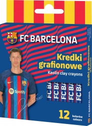 Kredki woskowe FC BARCELONA ASTRA, 12 szt.