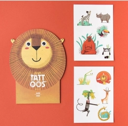 Tymczasowe tatuaże LONDJI lwiątko