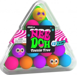 Choinka świąteczna Schylling NeeDoh z ozdobami do ściskania