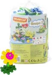 Klocki Blok Flora 2 – ogródek z kwiatami, 91 elementów