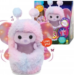Curlimals Flutter Wonders miś Bella interaktywny pluszak 18 cm