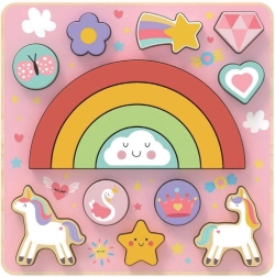 Balansująca układanka Jednorożec 2 w 1