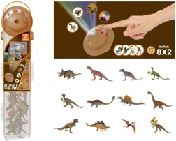 Plejo projektor dinozaurów z zestawem figurek