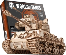 Little Story drewniane puzzle 3D World of Tanks M4A3E8 Sherman