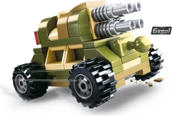 Sluban klocki King of Land Force wojskowy robot