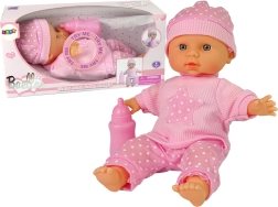 Słodka lalka dla dzieci Różowa butelka Dźwięki