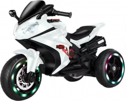 Dziecięcy motocykl elektryczny Baby Mix Rare, biały