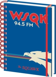 Zeszyt kołowy STRANGER THINGS z naklejkami