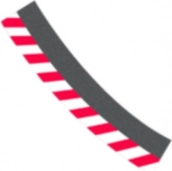 zewnętrzna krawędź do zakrętu 3/30° do torów Carrera Evolution, Digital 132 i Digital 124