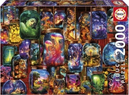 Educa puzzle Sny w słoiku 2000 elementów