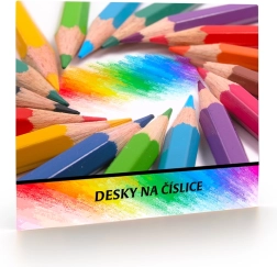 Teczki na cyferki dla pierwszoklasistów Pastele