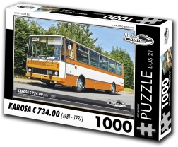 Puzzle Retro-auta Karosa C 734 (1981–1997) – 1000 elementów