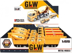 Metalowy model ciężarówki