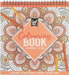 Kolorowanka w spiralnej oprawie 21x20 cm