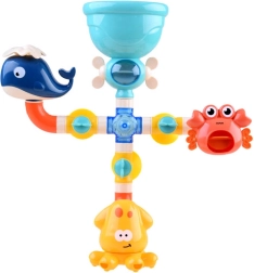 Zabawkowy labirynt wodny do wanny z morskimi zwierzątkami