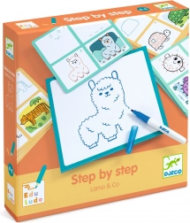 Djeco zestaw do rysowania Lama & Co