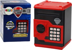 Elektroniczny sejf skarbonka na banknoty i monety dla dzieci