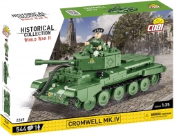 Zestaw do budowy czołgu Cromwell Mk. IV z figurką generała