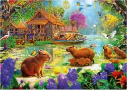 Puzzle Wioska kapibar 500 elementów EDUCA