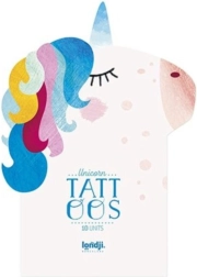 Tymczasowe tatuaże jednorożec LONDJI