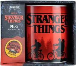 Stranger Things XL kubek z naklejką 500 ml