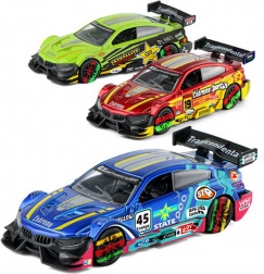 Metalowy samochód wyścigowy 11 cm