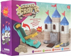 Zestaw do budowy zamku z piasku modelującego z akcesoriami