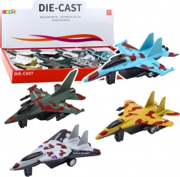 Wojskowy odrzutowy myśliwiec z napędem ciernym 11 cm