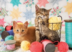 Puzzle Mięciutkie Kłębuszki 1000 elementów