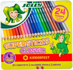 Supersticks 24 kolorów w metalowym pudełku
