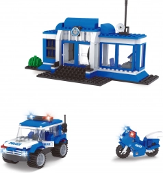 Kompatybilny zestaw konstrukcyjny BLOXO posterunek policji 194 szt.