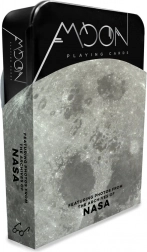 Kosmiczne karty do gry Księżyc od Chronicle Books