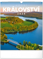 Kalendarz ścienny Wodne Królestwo 2026