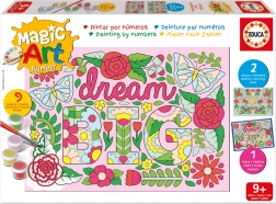 Educa malowanie po numerach – kwiaty