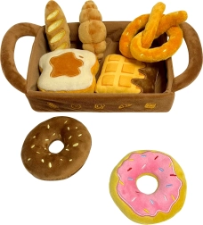 Magiczny dziecięcy pluszowy koszyk z pieczywem