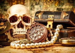 Puzzle Stół pirackiego kapitana