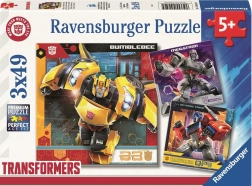 Ravensburger puzzle Transformers 3×49 elementów