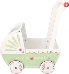 Drewniany wózek dla lalek