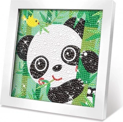 Kreatywny zestaw obraz z kamyczkami – panda 17 cm