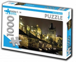 Puzzle Nocna Praga 1000 elementów