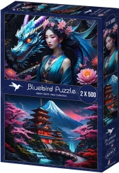 Puzzle Duch Japonii 2x500 elementów