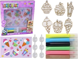 Kreatywny zestaw witraży okiennych z utwardzającą się farbą 3D