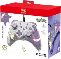 Przewodowy kontroler HORI Horipad Turbo Gengar i Mimikyu do Nintendo Switch