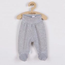 Niemowlęce półśpiochy New Baby Classic II szare w gwiazdki